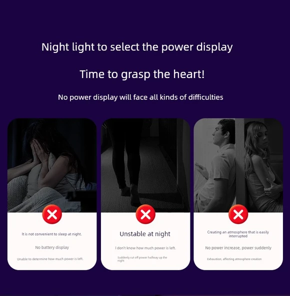 Şarj Edilebilir Dokunmatik Başucu Lambası - Uzaktan Kumandalı, Saatli, 7 Renkli, Kademesiz Dimleme + Şarj Başlığı - Resim 10