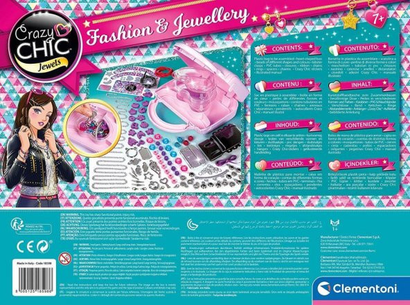 Clementoni Crazy Chic Moda Takılar 18598 - 8
