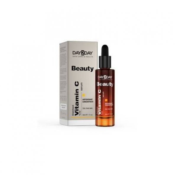 Day2Day Beauty Stabilised Vitamin C 10 Serum 30 ml ürün görseli