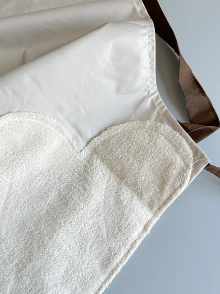 Unisex Su Geçirmez Yağ Geçirmez El Silme Havlulu Önlük - 11