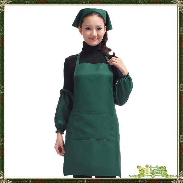 Leke Tutmaz Önlük Kol Seti - Lacivert - Resim 2