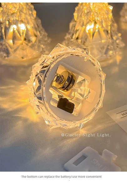 Buzdağı LED Gece Lambası - 2 Adet - 8