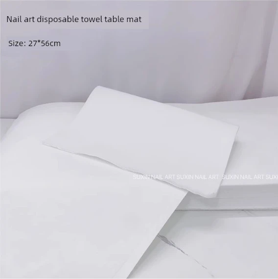Su Geçirmez Tek Kullanımlık Manikür Masa Örtüsü - 50 Adet