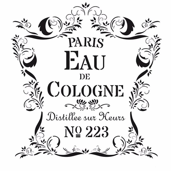 HOME DECOR STENCIL HD-29 45X45