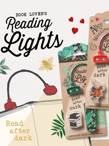 Taşınabilir LED Kitap Okuma Lambası - Düğmeli - İyi Gün - Resim 2