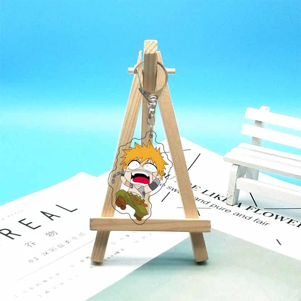 Ichigo Kurosaki ve Arkadaşları Akrilik Anahtarlık - 27 Adet