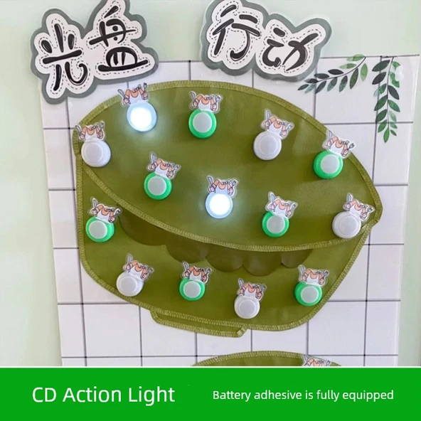 4.5cm LED Dokunmatik Gece Lambası - Tam Koyu Mavi Gövde - Mavi Işık - Resim 3