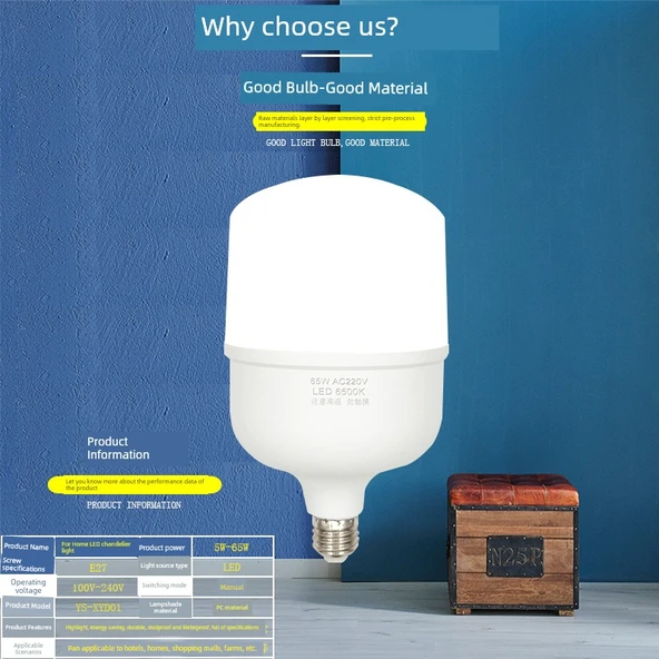 Fişli LED Sarkıt Lamba - 2 Metre Kablo - 15W - 7