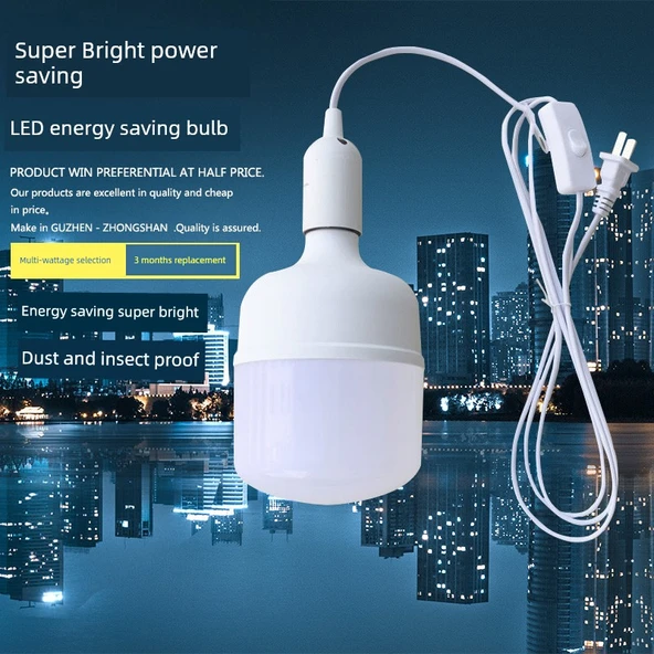 Fişli LED Sarkıt Lamba - 2 Metre Kablo - 10W - 2