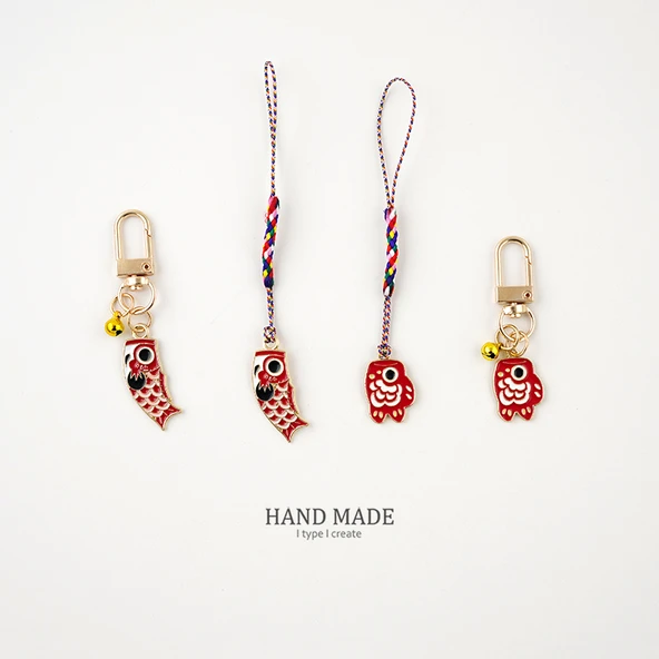 Koi Balıklı USB Bellek Anahtarlık - Stil 4 E656 - 2