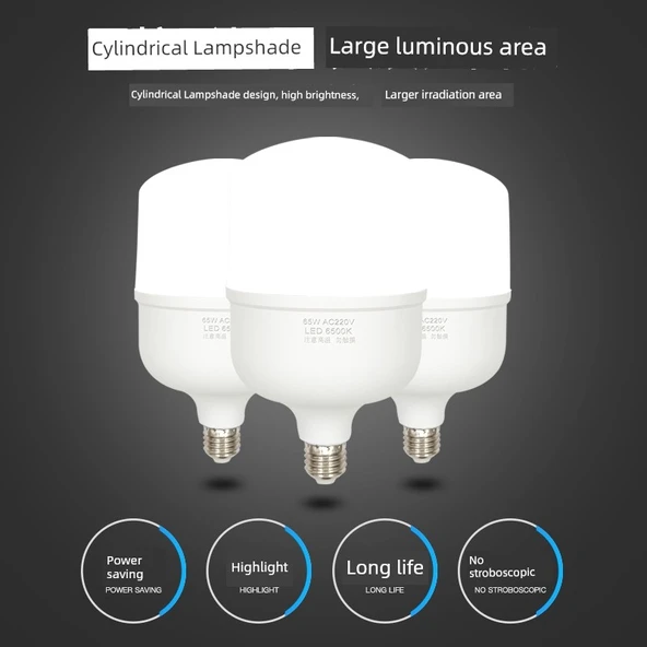 Fişli LED Sarkıt Lamba - 2 Metre Kablo - 65W - 8