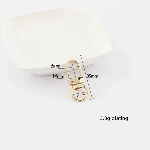 AirPods Uyumlu Bilek Askılı Anahtarlık - Açık Altın 1 - 4