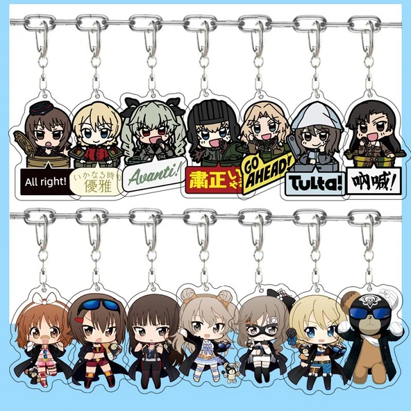Anime Akrilik Anahtarlık Ucu - Renk 5 - 7