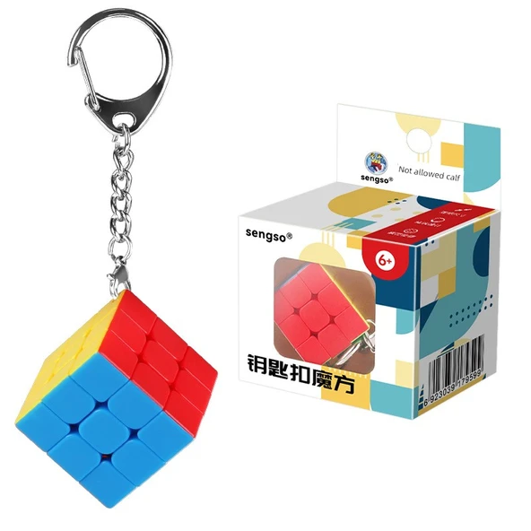 3cm Anahtarlık Rubik Küp
