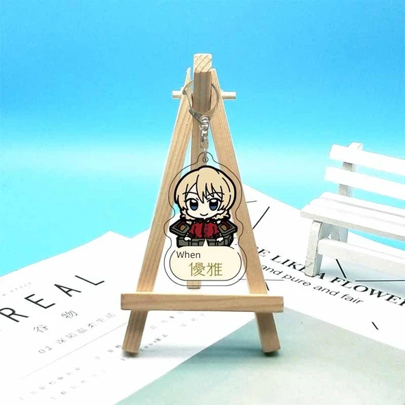 Anime Akrilik Anahtarlık Ucu - Renk 5 - 4