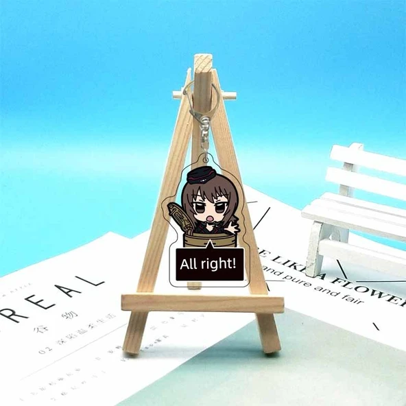 Anime Akrilik Anahtarlık Ucu - Renk 5 - 8