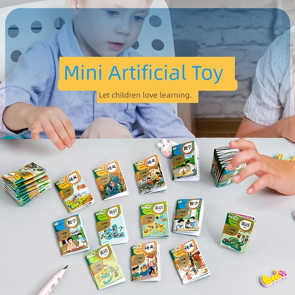 Mini Ders Kitabı Seti - Ultra Küçük [2. Sınıf 1. ve 2. Dönem] Dil, Matematik ve İngilizce (Her birinden 1 adet) - 5