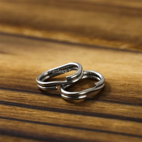 Oval Anahtarlık Halkası - 0.9cm (10'lu Paket)