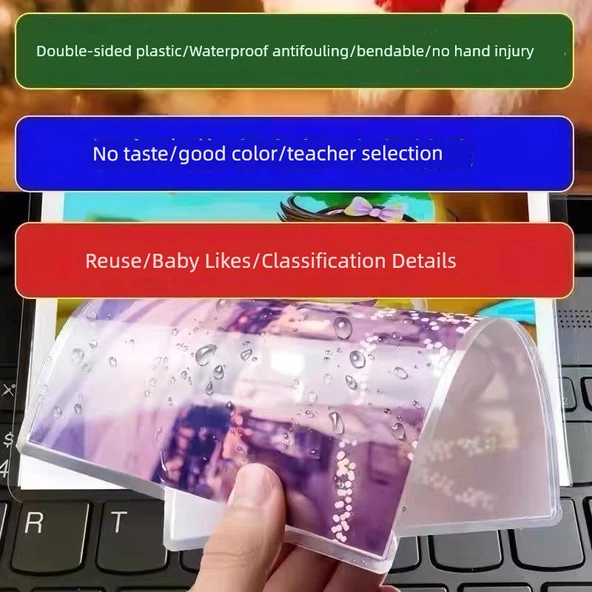 İngilizce Temel Dilbilgisi A4 Plastik Kartlar - Edat + Zaman + Cümle + Anlam - 5