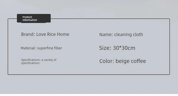 Mikrofiber Temizlik Bezi - Beyaz 5 Adet 29x29cm - 7