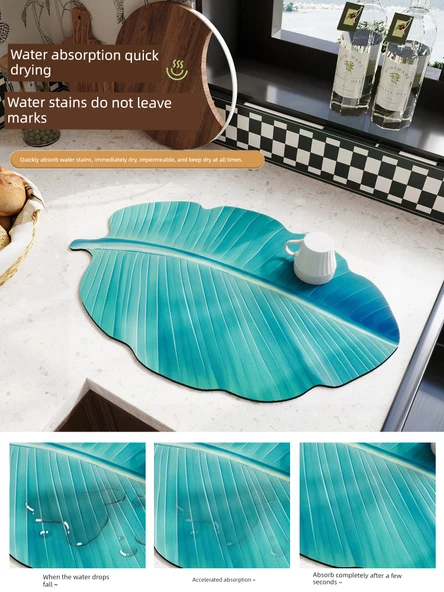 Diatom Mutfak Masa Matı - Chun Wo-Altın 40x60cm - 3