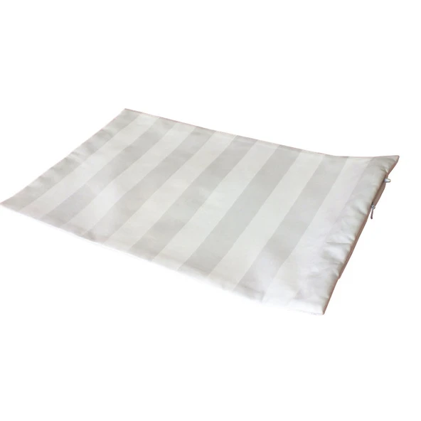 Çift Katmanlı Pamuk Fermuarlı Yastık Kılıfı - 30x50 cm - 4