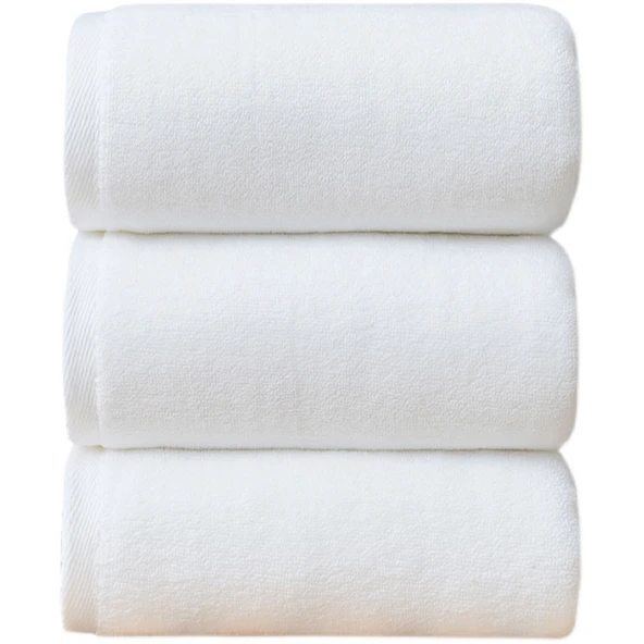 Pamuklu Yatak Havlusu 80x180 cm 600g - 2'li Paket - 5