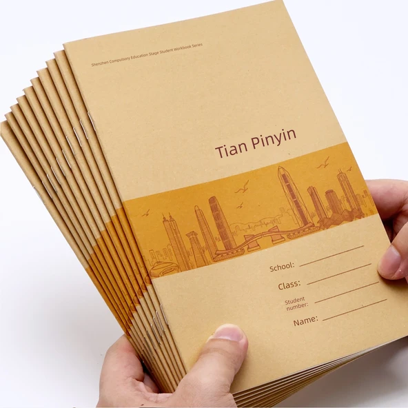 İlkokul A5 Tian Zi Pinyin Defteri - 5 Adet - 6
