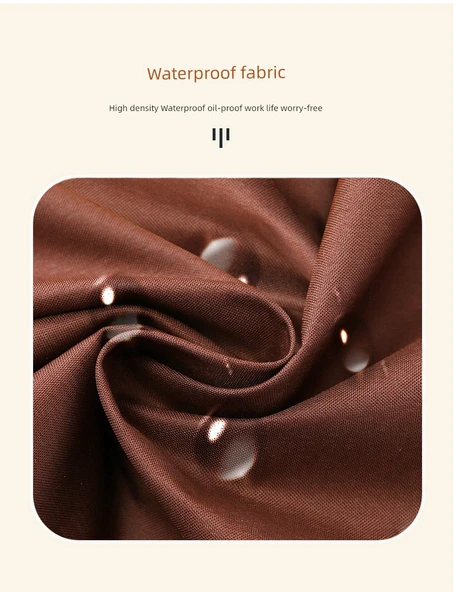 Su Geçirmez Ayarlanabilir Önlük - Mickey Yeşil El Silmeli - Resim 10