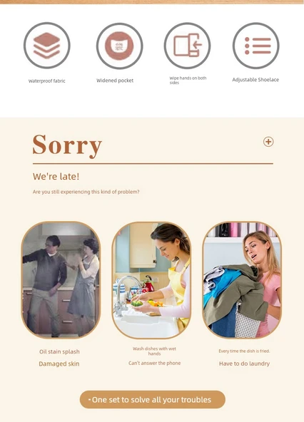 Su Geçirmez Ayarlanabilir Önlük - Mickey Yeşil El Silmeli - Resim 8