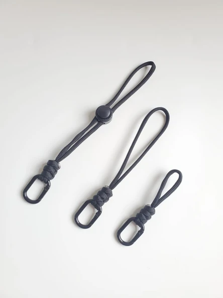 Paraşüt İpi Örgü Anahtarlık - 11cm Joy +2 Aksesuar - Resim 3