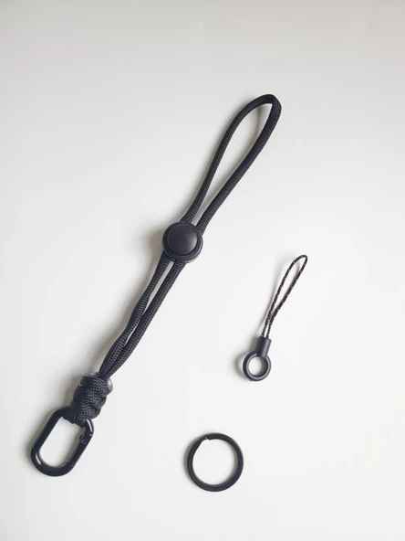 Paraşüt İpi Örgü Anahtarlık - 11cm Joy +2 Aksesuar - Resim 6