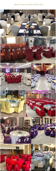 Otel Restoran Sandalye Kılıfı - Renk (Özel Stil) - 12
