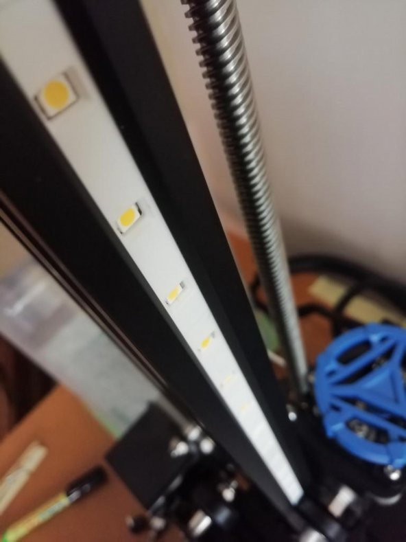 Led Şerit İçin V-Slot Kapağı Plastik Aparat - 4
