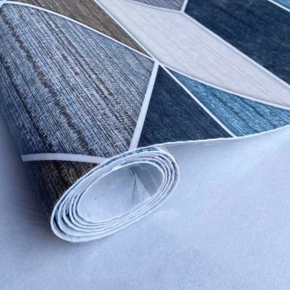 Su Geçirmez Kaymaz Kendinden Yapışkanlı Deri Merdiven Halısı - Rüya Deseni 120cm Genişlik - 5