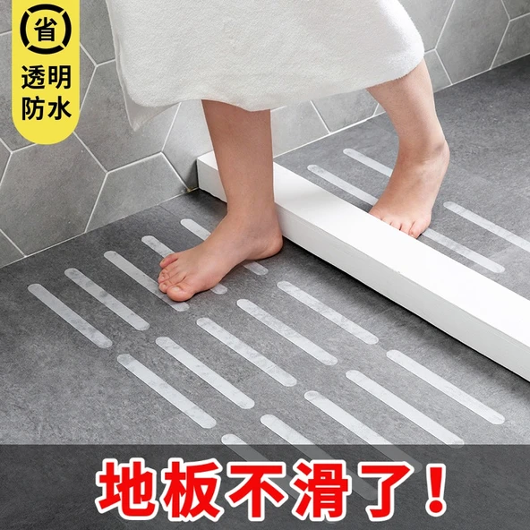 Kaymaz Banyo Şeritleri 38x2cm - 24 Adet