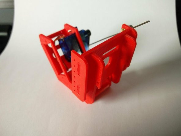 Pan / Tilt Kamera Tutucu Plastik Aparat - 2