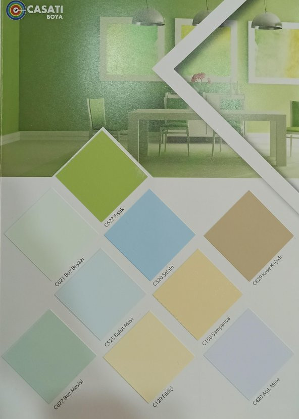 Casati Silikonlu Mat İç Cephe Boyası 7,5 Lt - 4