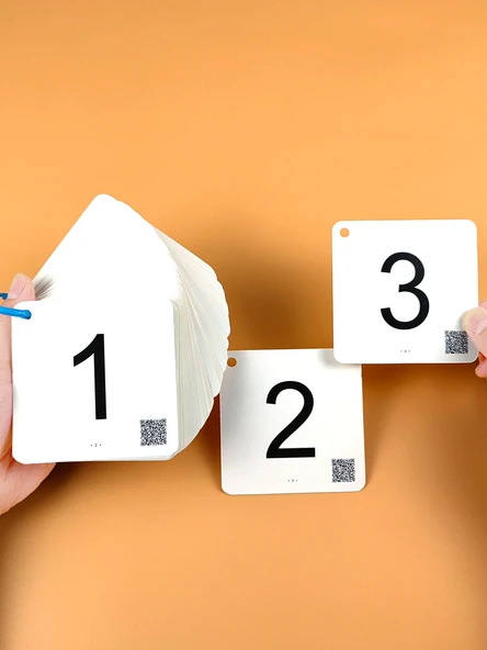 Çocuklar İçin Dijital Tanıma Erken Eğitim Kartları - Figürsüz 108 - Tarama Kodlu Video - 3