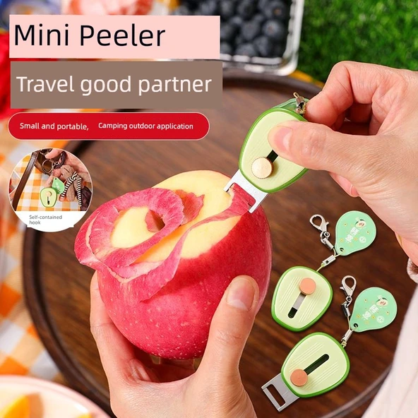 Yaylı Soyucu Anahtarlık - Kalınlaştırılmış 2'li Paket - Anahtarlıklı