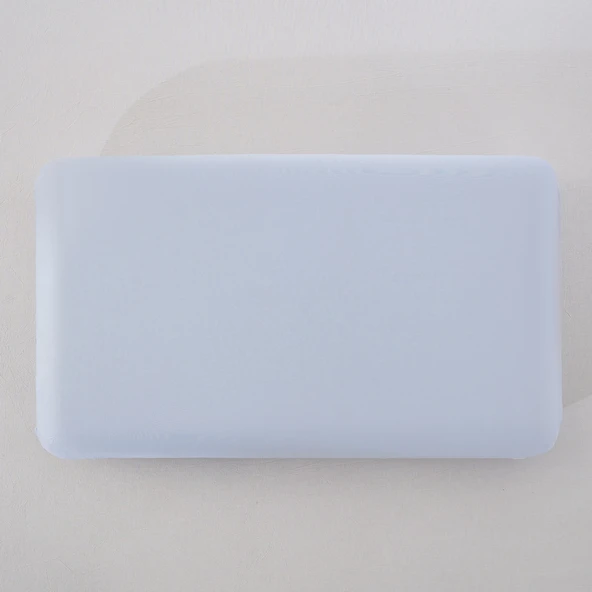 Buz İpek Jakarlı Yastık Kılıfı 70x42x8cm - Gri - 5