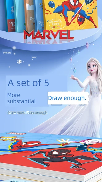 Disney Prenses Çocuk Çizim Kitabı - Resimli Kitap 5 [Stitch] - 9