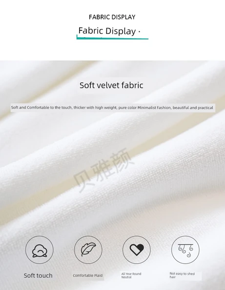 Güzellik Salonu Havlu Seti - Drapeli Yatak Örtüsü 250x150cm - Beyaz - Resim 7