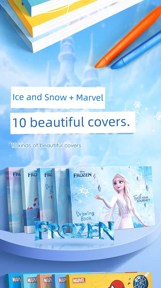 Disney Prenses Çocuk Çizim Kitabı - Resimli Kitap 5 [Stitch] - 8