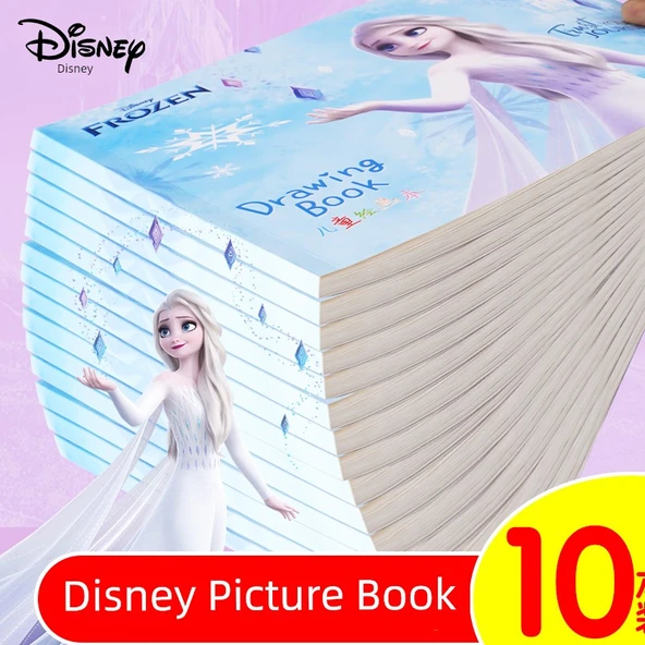 Disney Prenses Çocuk Çizim Kitabı - Resimli Kitap * 5 + Boyama Kitabı * 5 [Marvel] - 3