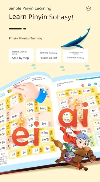 Çocuklar için Pinyin Öğrenme ve Okuma Makinesi - Pinyin + Gençlik Sesli Kitabı - 9