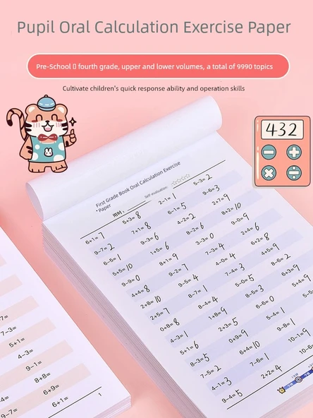 Jerry 1. ve 2. Sınıf 1. ve 2. Dönem Aritmetik Alıştırma Kitabı (4665 Soru) - 3