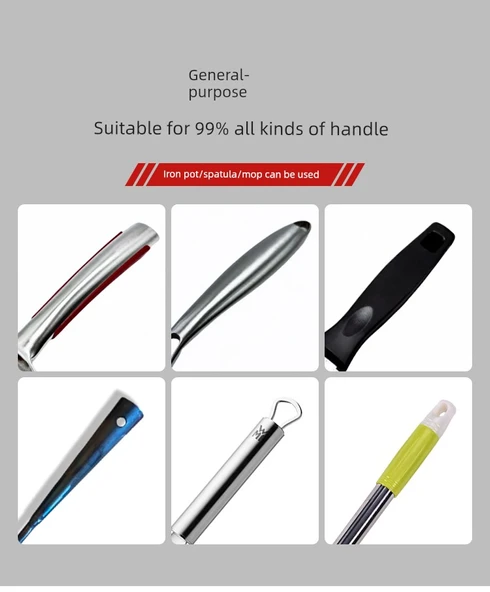 Silikon Tencere Sapı Kılıfı - Küçük Boy - 1 Adet Yanmaz Kapak - Resim 10