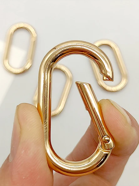 Oval Yaylı Anahtarlık - Liangyin 1 (Model 2)