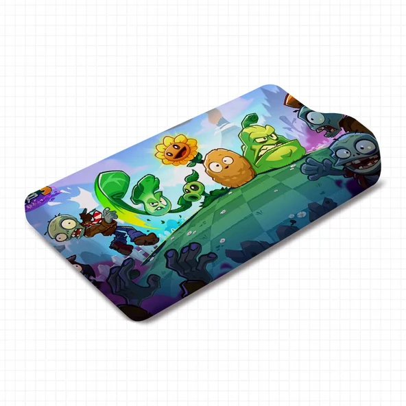 Çocuk Karikatür Plants Vs Zombies Hafızalı Köpük Yastık - Figür 12, 6-8cm